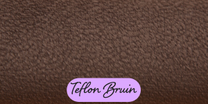 voorbeeld stof Teflon Bruin